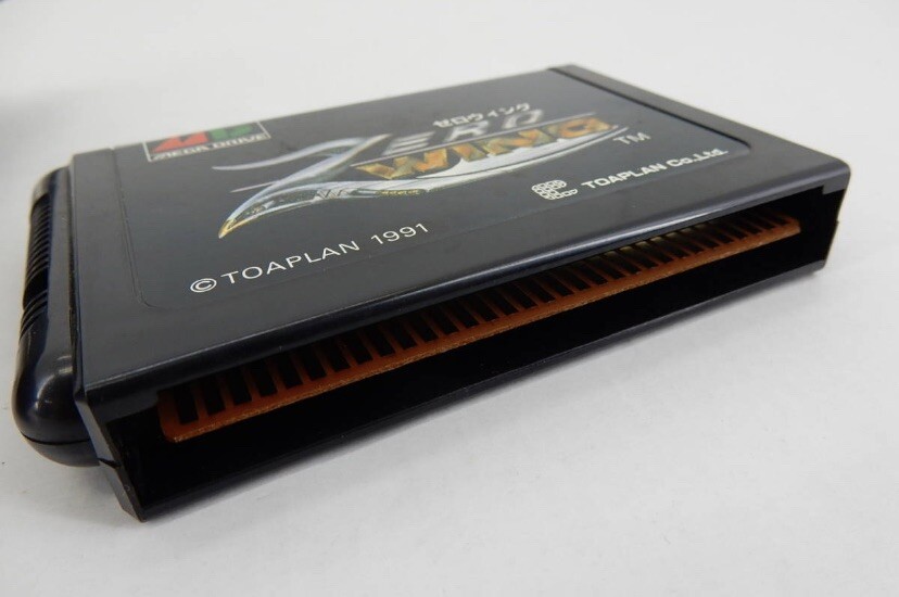 ZERO WING Sega Mega Drive TOAPLAN Box and Manual Retro Game MD