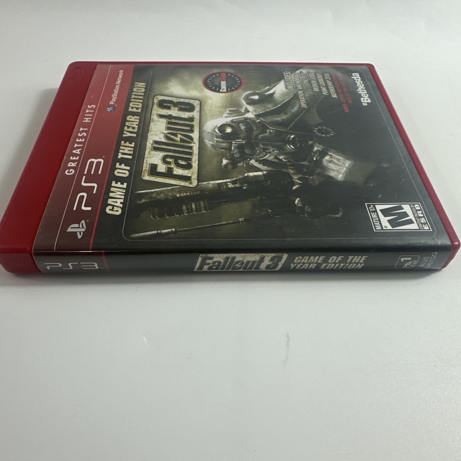 Fallout 3 Game of the Year Edition GOTY PS3 (Sony PlayStation 3, 2009) Complete