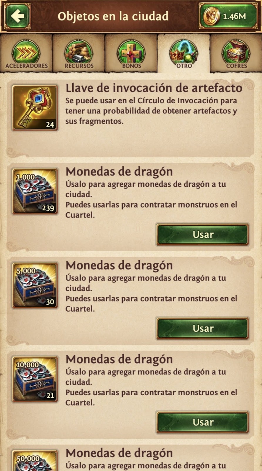 Total Battle Account 2.5M Power 1.5M Gold G3 (Almost G4) + Features