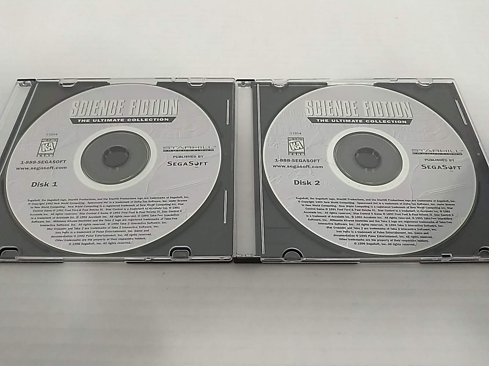 Segasoft Starhill Production Science Fiction The Ultimate Collection PC 2 Discs