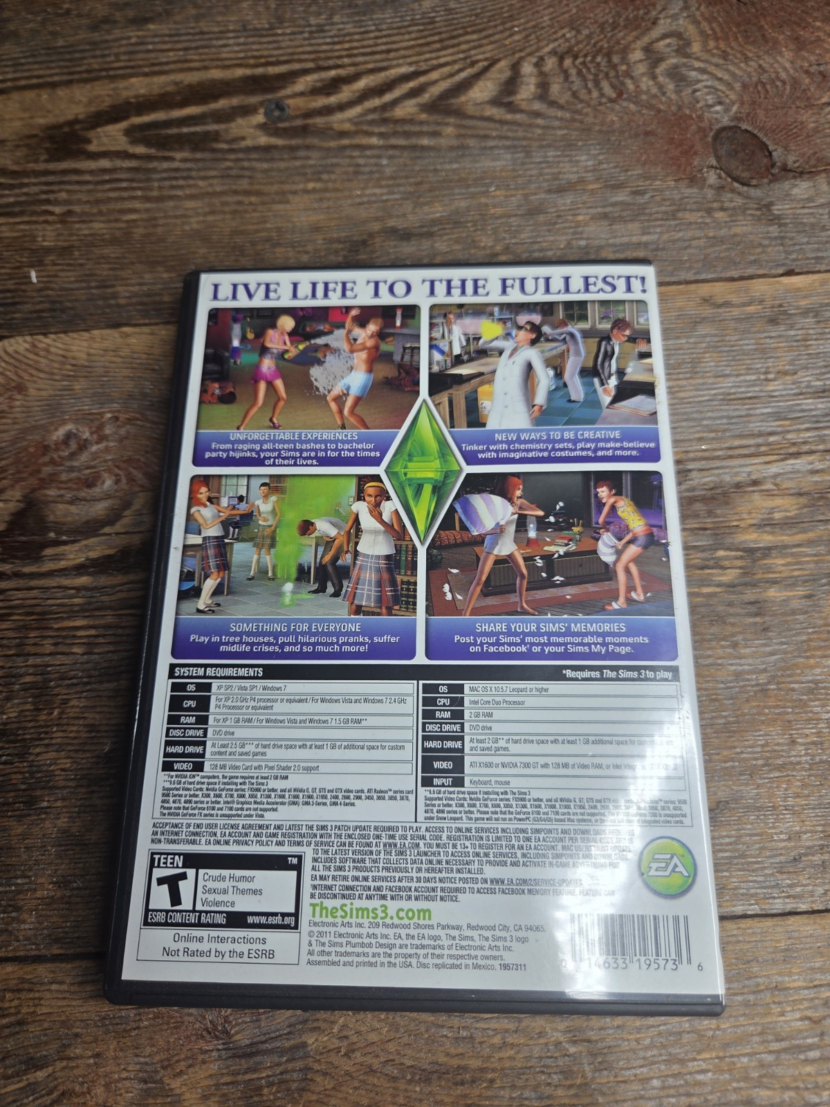 Sims 3 (Windows/Mac 2009) Sims 3, Ambition & Sims 3, Generations Sims 3 Bundle