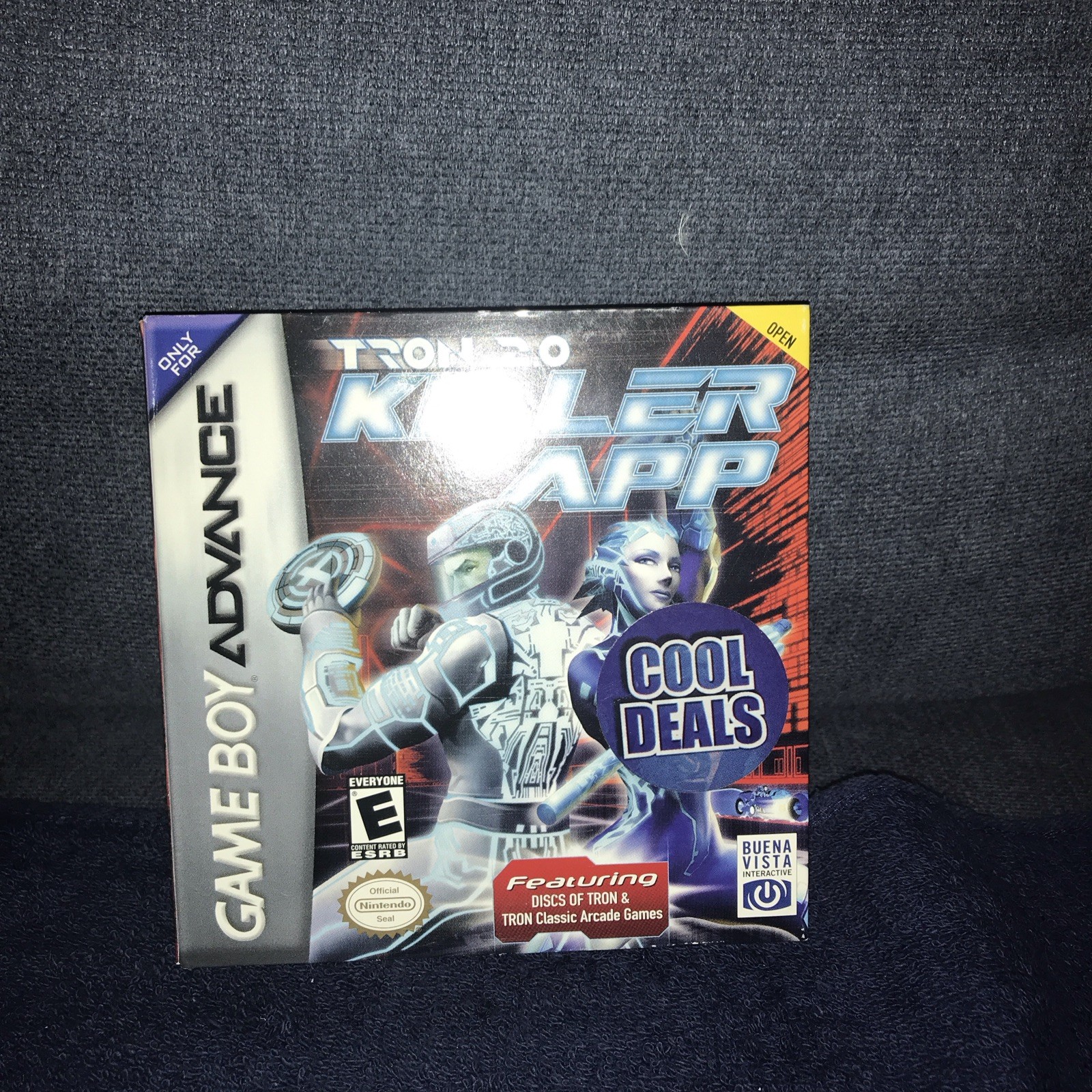Nintendo Gameboy Advance Boxed Video Game – Tron 2.0 Killer App! Sealed! Unused!