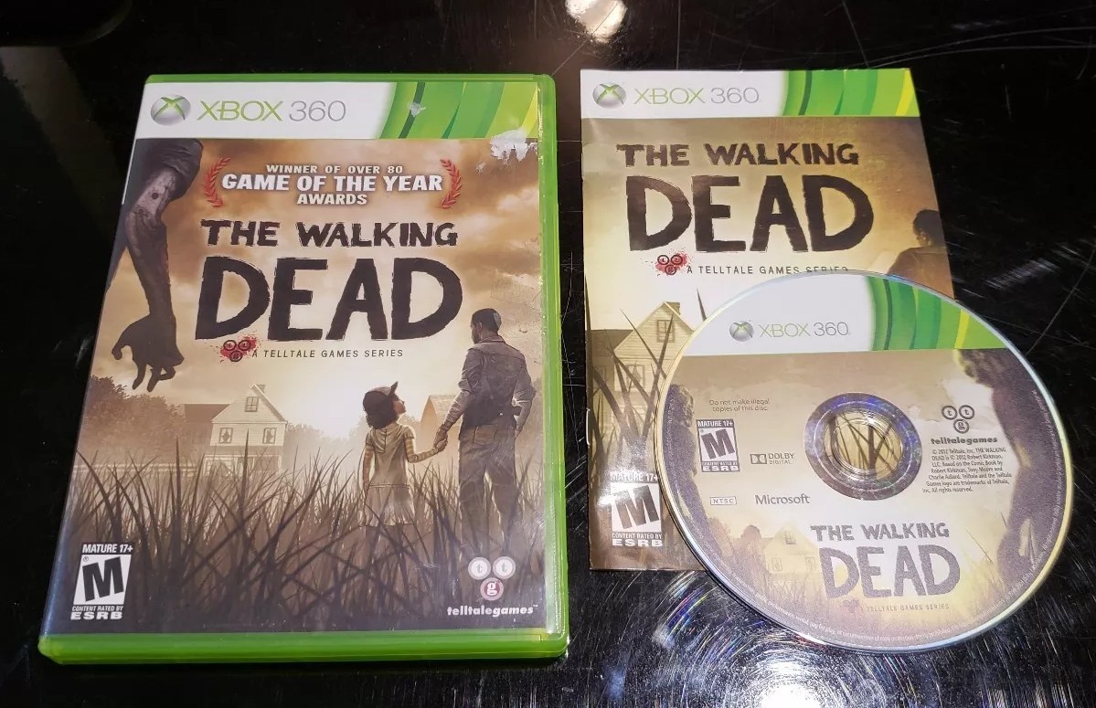 The Walking Dead: A Telltale Games Series (Microsoft Xbox 360, 2012) COMPLETE
