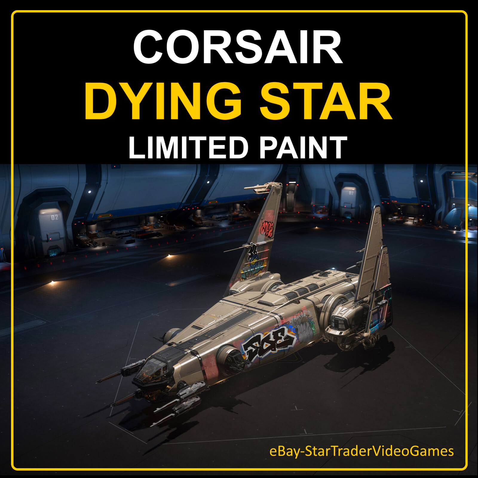 STAR CITIZEN PAINTS – DYING STAR LIMITED PAINT PACK / SKIN