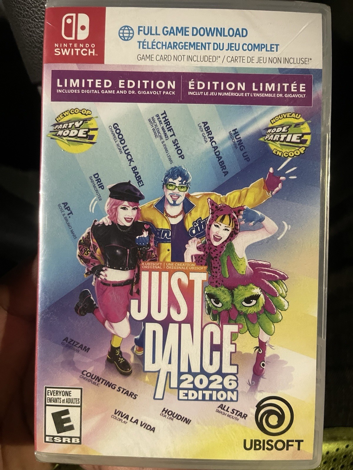 Just Dance 2026 LE Bilingual (Code-In-Box) – Nintendo Switch
