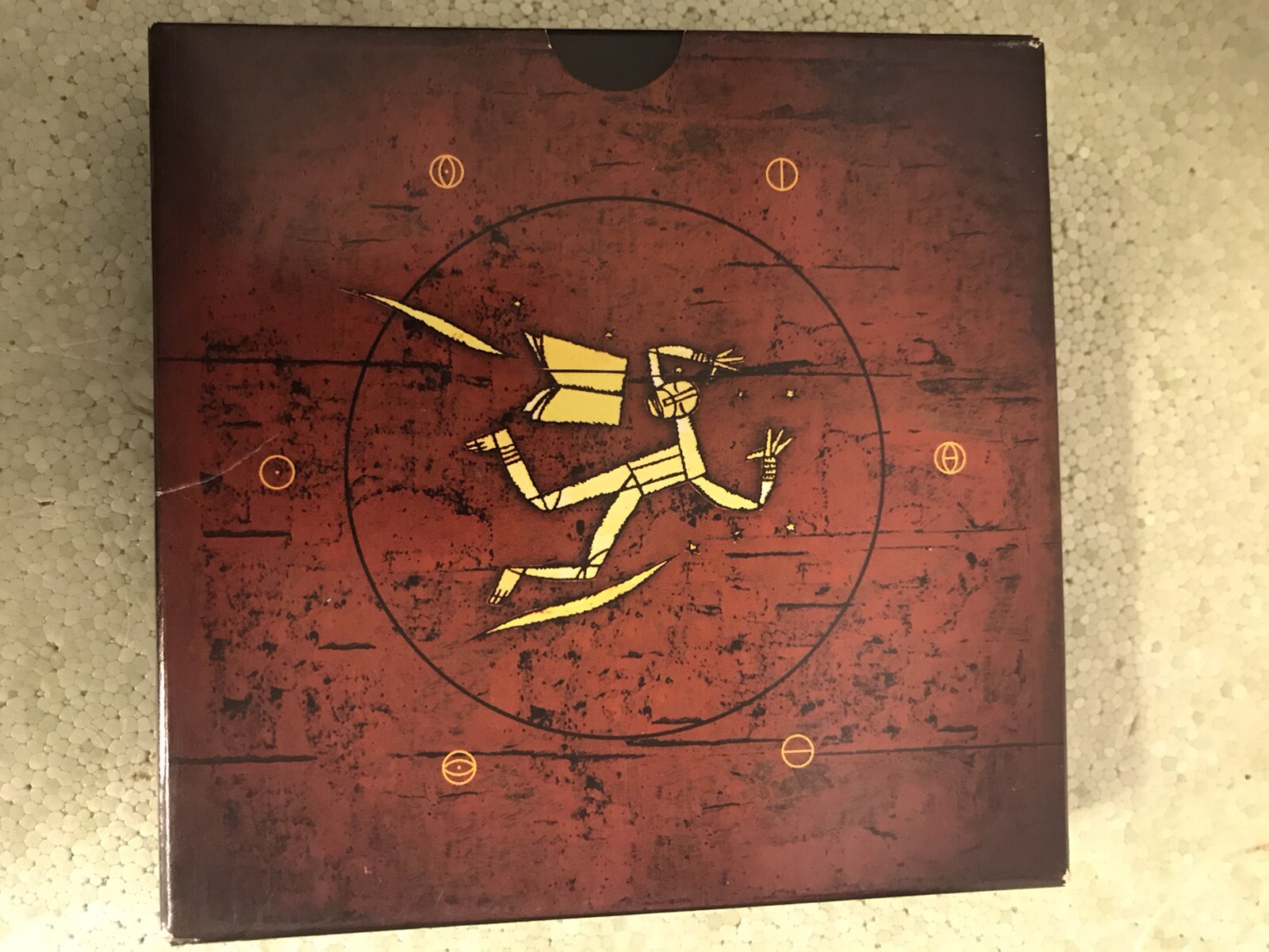 Riven: The Sequel to Myst (Windows/Mac, 1997) 5 CD ROM Box Cyan Brøderbund.