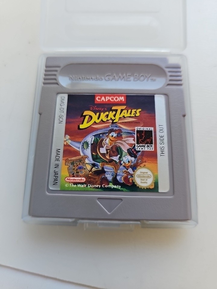 Disney’s DuckTales Nintendo Game Boy with case DMG-DT-SCN