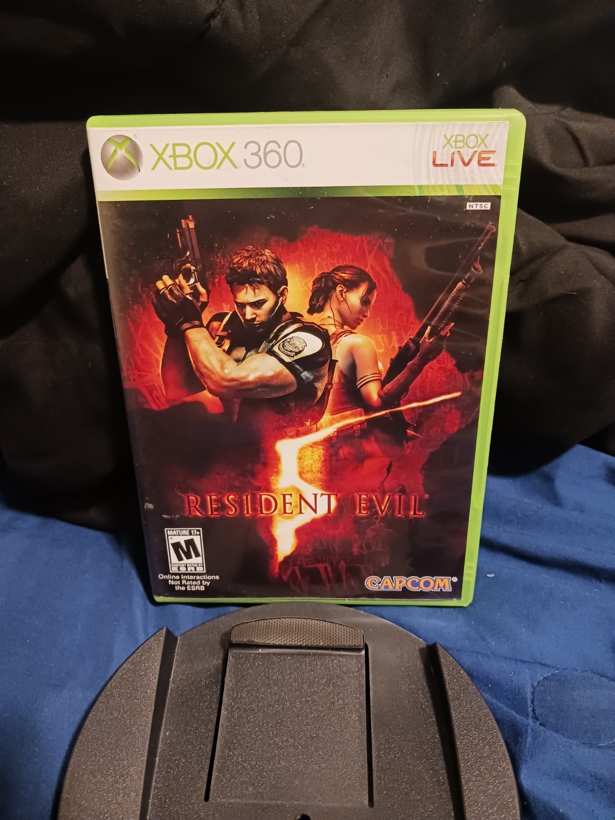 Resident Evil 5 XBOX 360 – CIB/W MANUAL – TESTED & WORKING