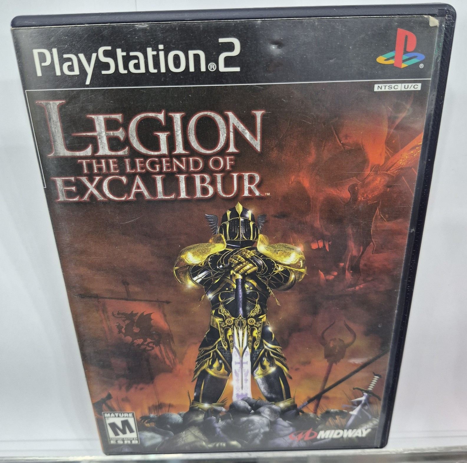 Midway Legion: The Legend of Excalibur Sony PlayStation 2 2002 M NTSC-U/C Manual