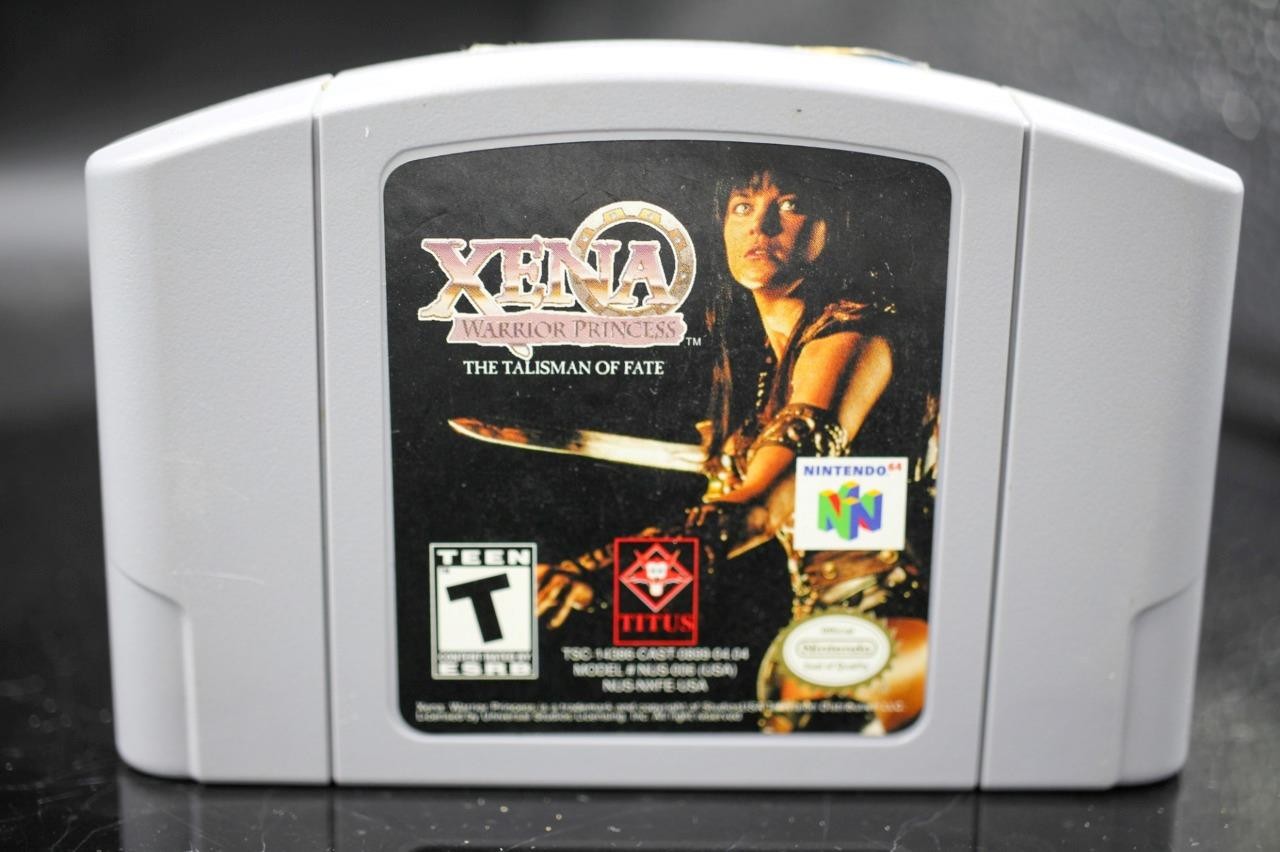 Xena: Warrior Princess (Nintendo 64, 1999) Cleaned Tested Authentic N64