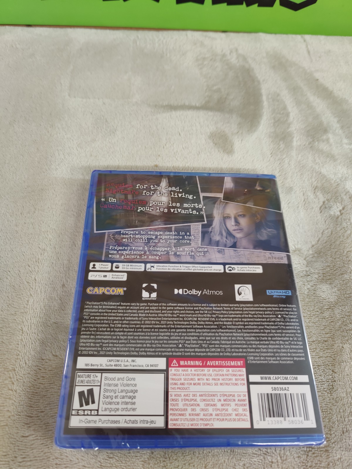 Resident Evil Requiem PS5 Amazon Edition – PlayStation 5