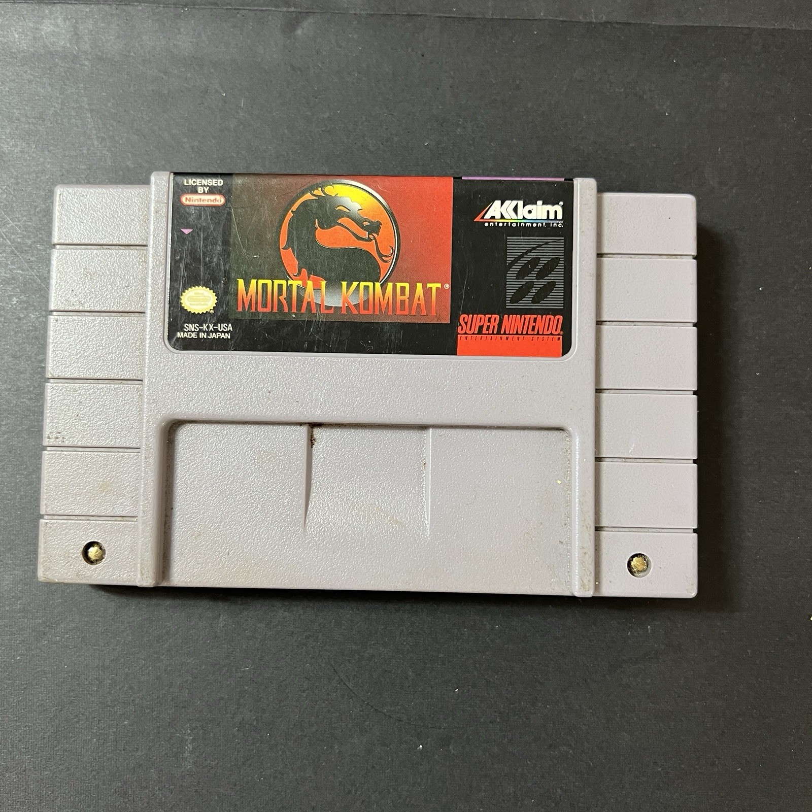 Mortal Kombat (Super Nintendo Entertainment System, 1993)