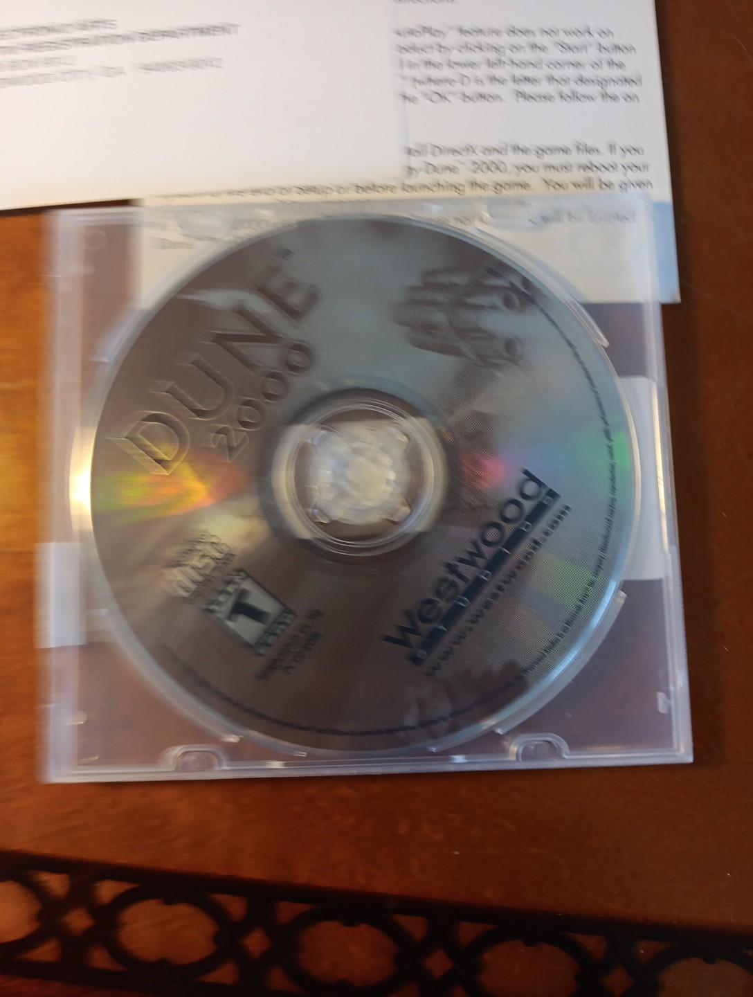 Dune 2000 Long Live The Fighters Big Box 1998 PC Game w/Manual Box and Disc Cib