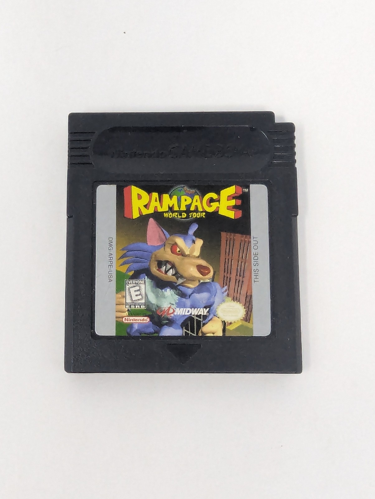Rampage World Tour (Game Boy Color, 1998) – Cart Only