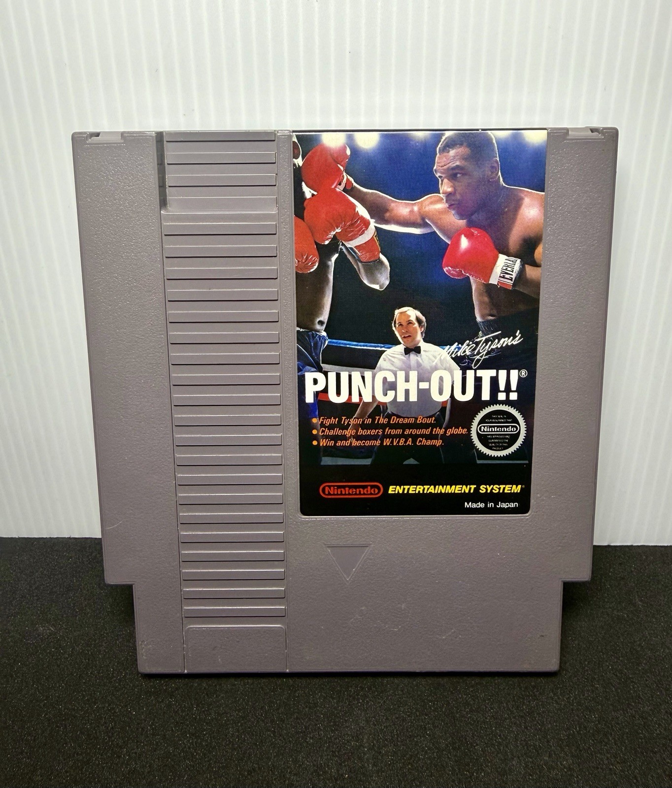 Mike Tyson’s Punch-Out!! (Nintendo NES, 1987) – Authentic, Working Cartridge!