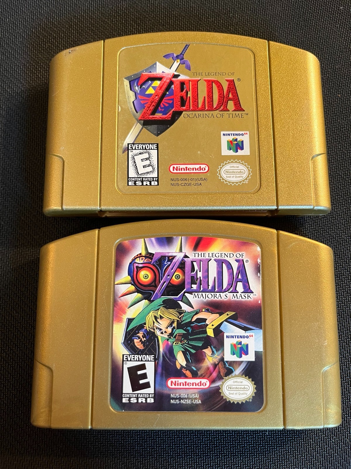 The Legend of Zelda Ocarina of Time Collectors Edition & Majora’s Mask | N64
