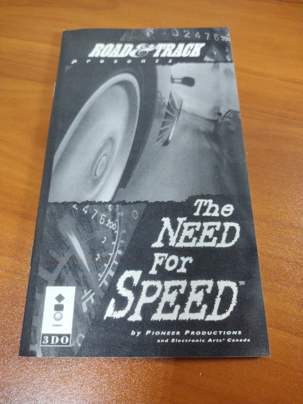 The Need For Speed (Panasonic 3DO 1994) Longbox (Box & Inserts, No Disc)