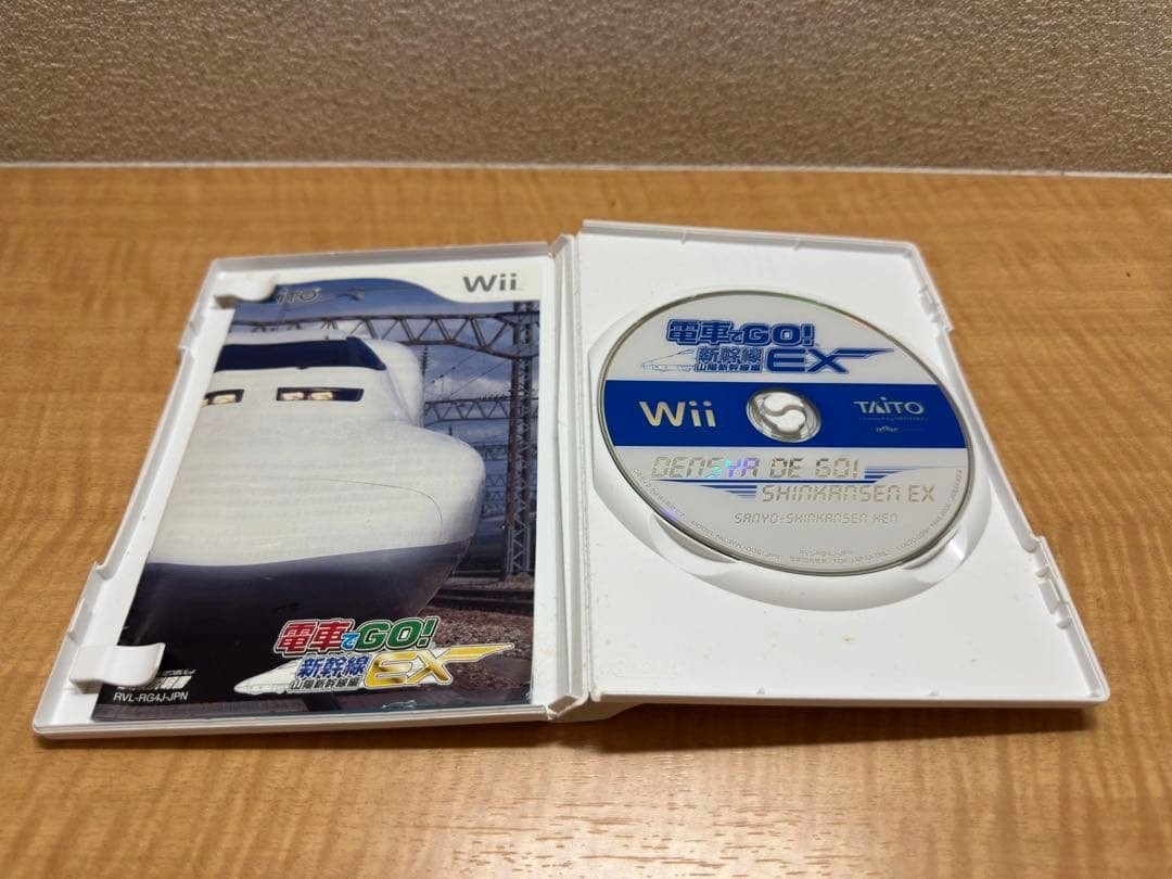 Densha de Go! Shinkansen EX Taito Wii Japan NTSC-J Working USED