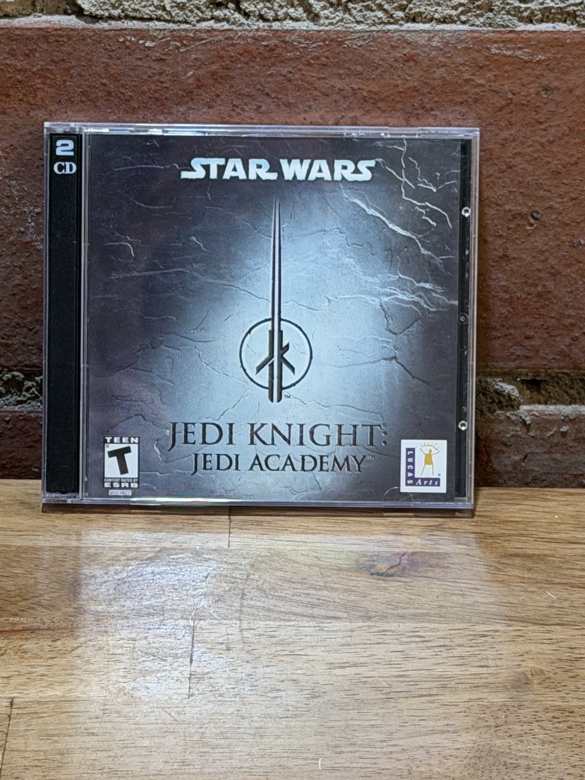 Vintage Star Wars Jedi Knight (2003) – Jedi Academy (PC Cd, 2-Disc Set)