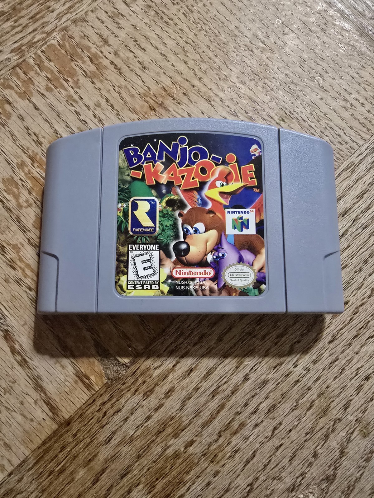 Banjo-Kazooie (Nintendo 64 N64, 1998) Cartridge Only – Authentic- Tested & Works