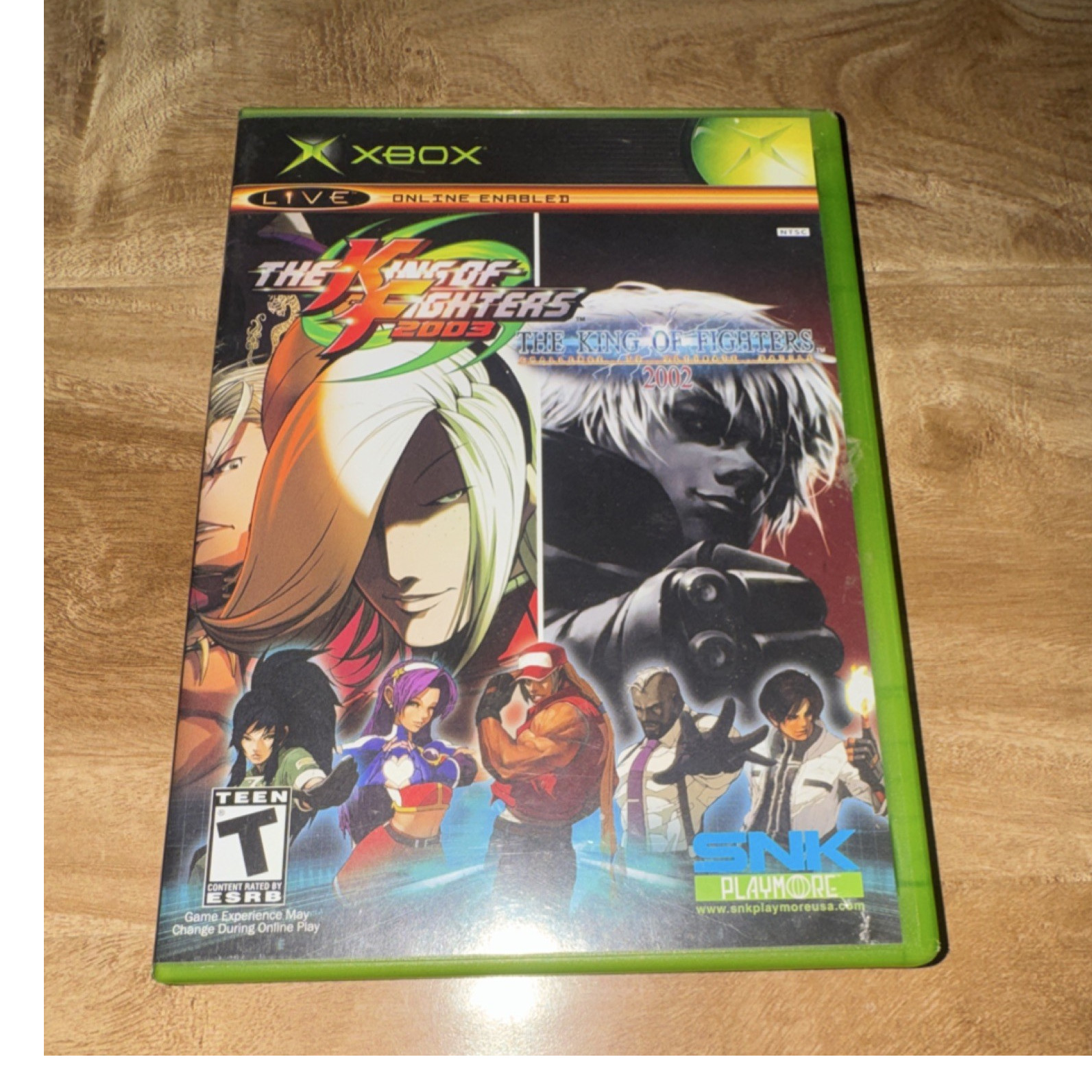 SNK Playmore The King of Fighters 2002/2003 (Xbox) Fighting T Online Play
