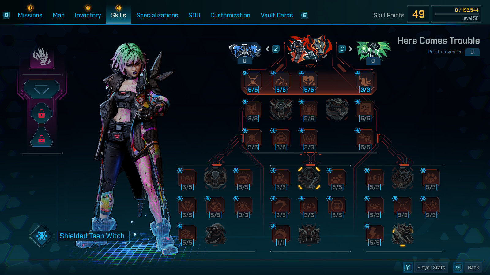 Borderlands 4 OP⭐MODDED ⭐ALL SKILLS MAXED & UNLOCKED ⭐INSANE VEX CLASS MOD⭐