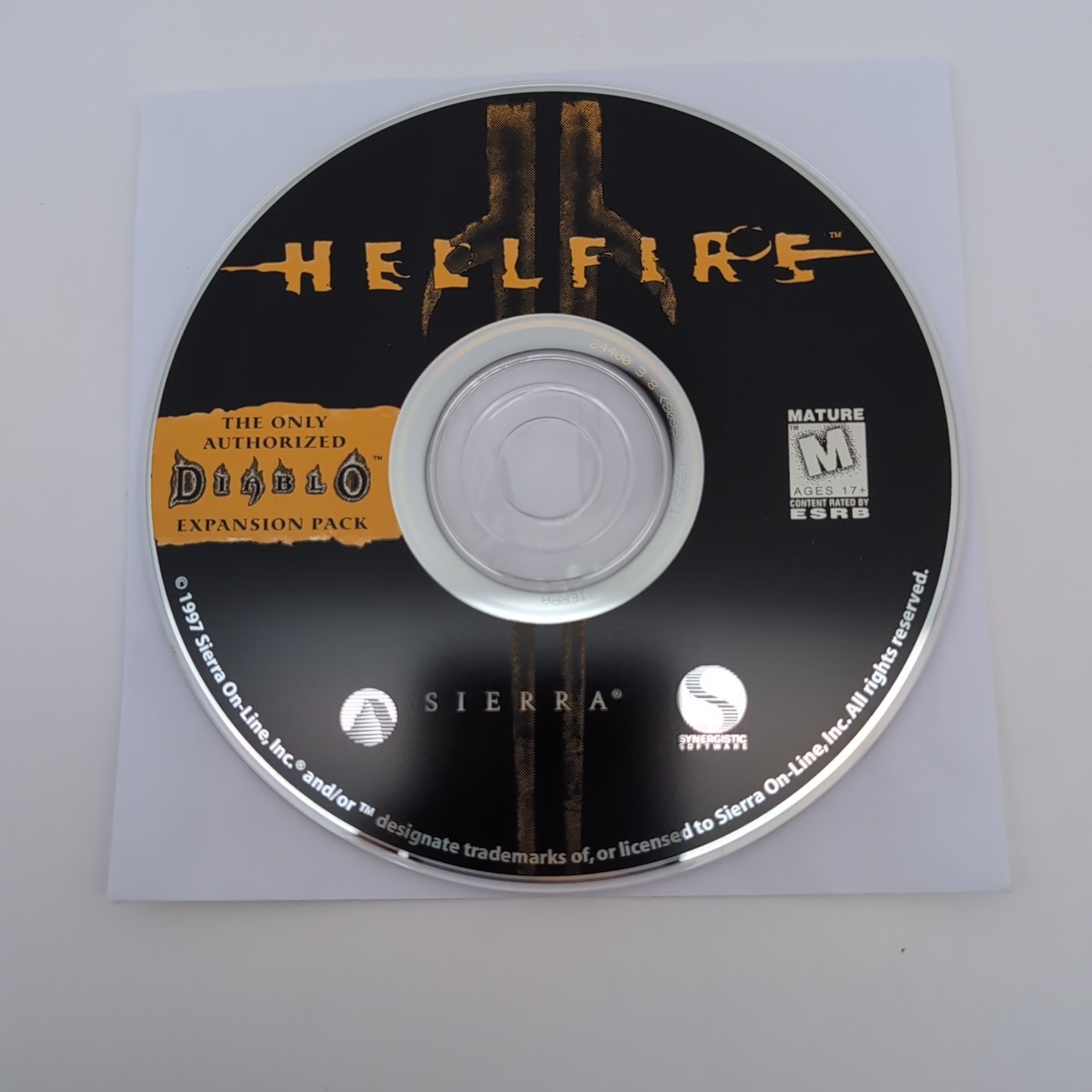 Diablo: Hellfire – Single Player Expansion Pack – Windows PC CD-ROM – DISC ONLY