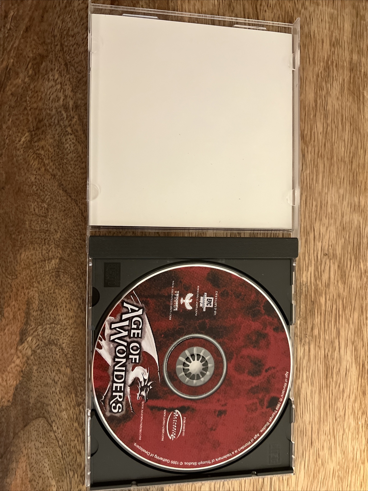 Age Of Wonders Video Game Pc CD -ROM E-Everyone Epic Games