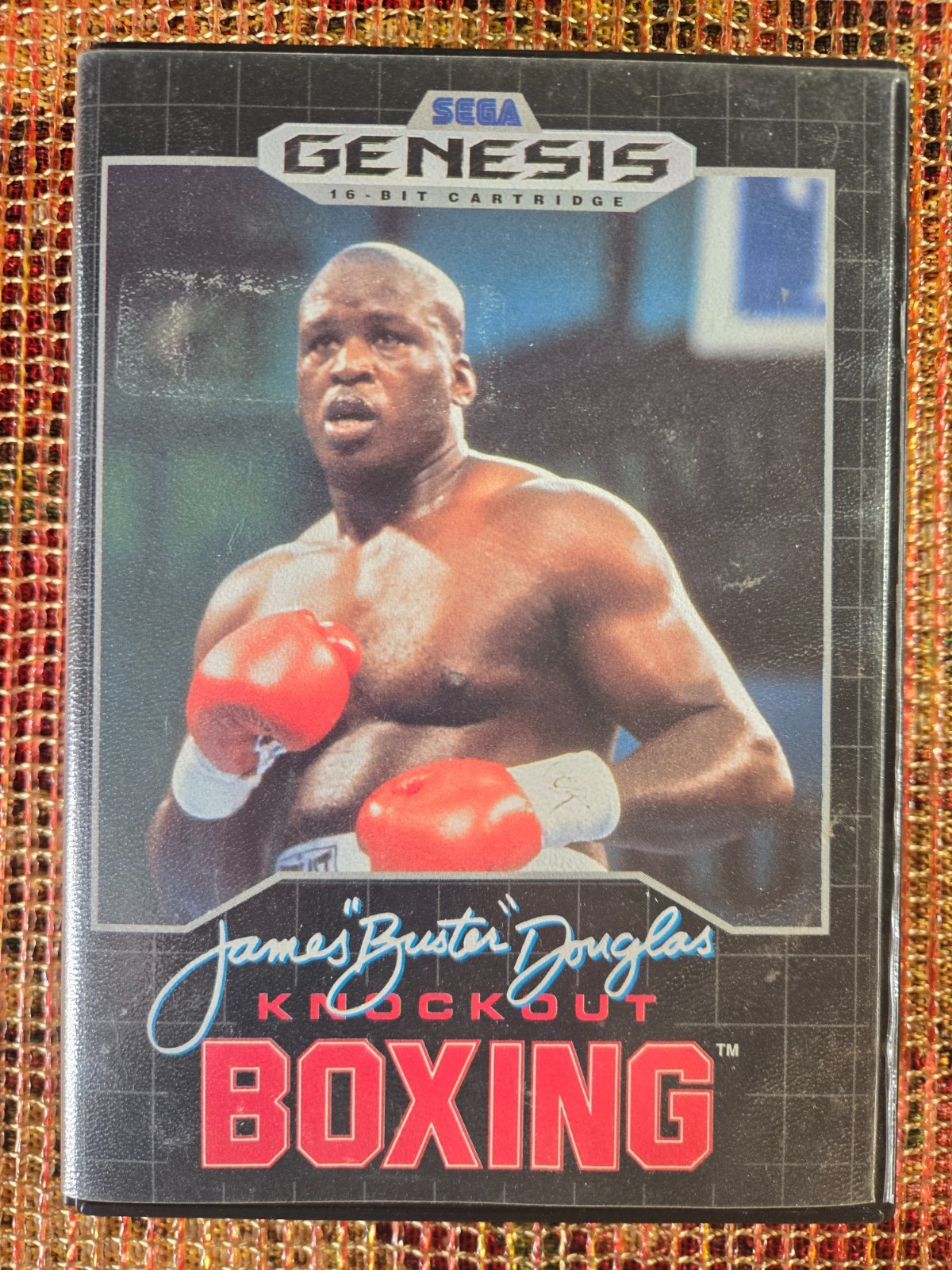 James ”Buster” Douglas Knockout Boxing (Sega Genesis, 1990) Complete With Manual
