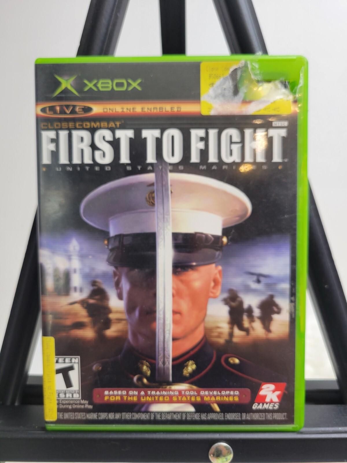 Close Combat First To Fight ( Xbox, 2005) Authentic Complete Video Game Tested