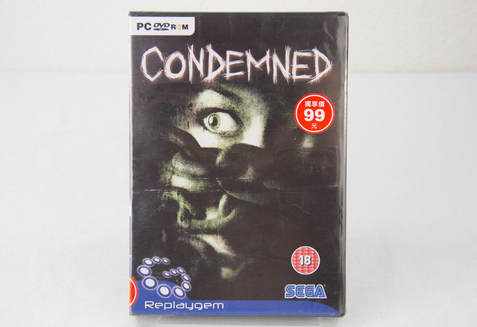 Condemned PC DVD-ROM 2006 Sega Taiwanese Version Taiwan Brand New Sealed RARE
