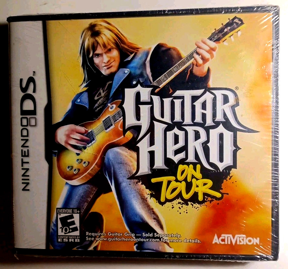 Guitar Hero on Tour [Nintendo DS] CIB COMPLETE Game Only Activision SEALED NEW