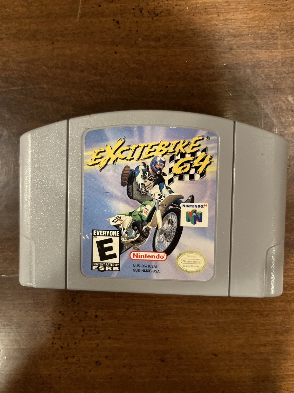 Excitebike 64 Nintendo 64 N64 Authentic Game Cartridge Tested Working