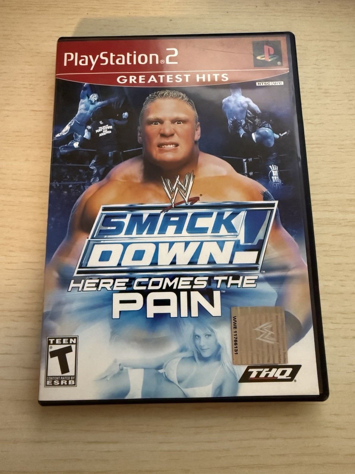 WWE SmackDown! Here Comes The Pain Greatest Hits PlayStation 2 PS2 Game TESTED