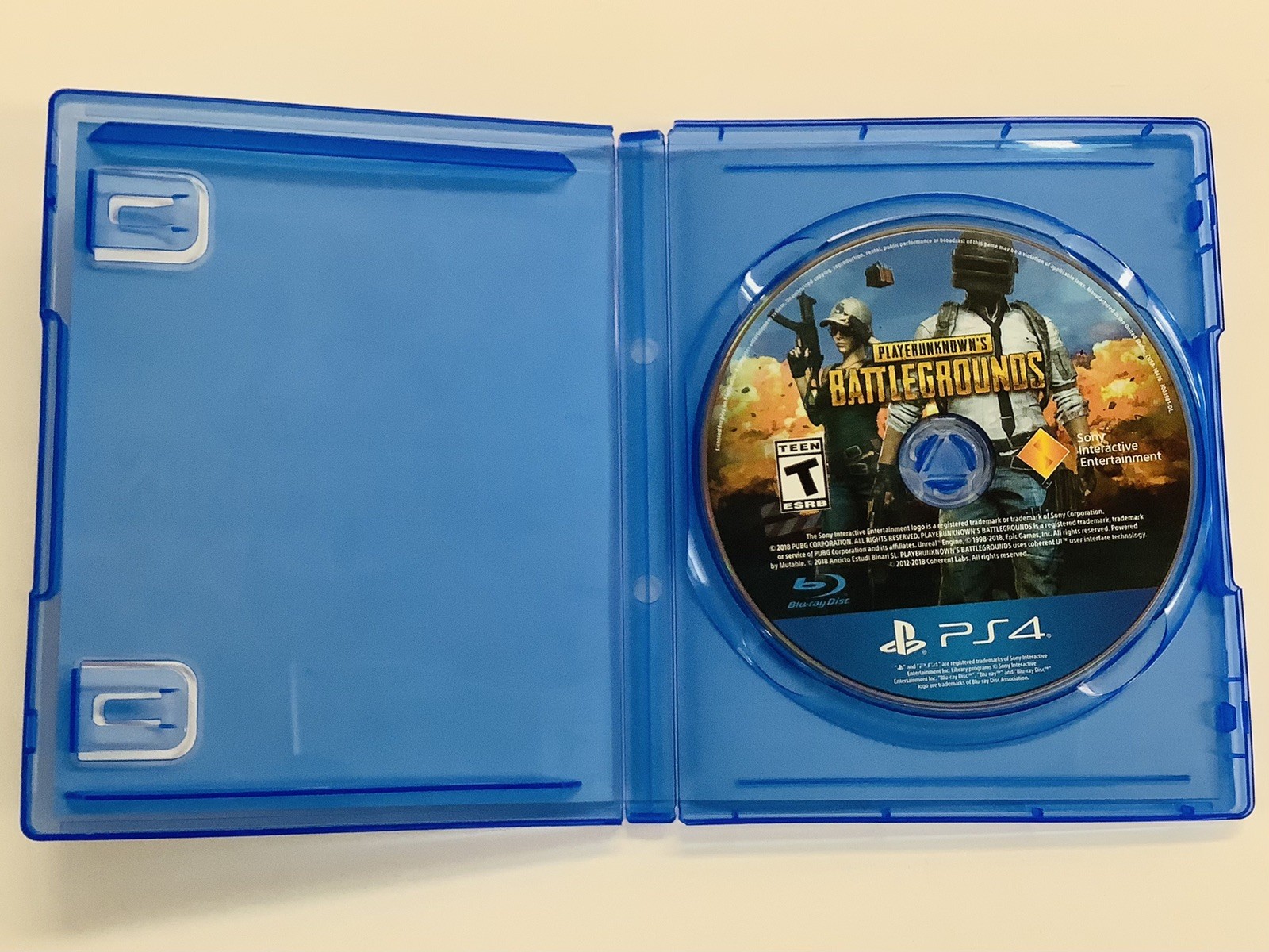 Player Unknown’s Battlegrounds (Sony PlayStation 4) No Manual FREE SHIPPING (LN)