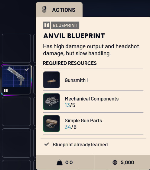 ARC RAIDERS – ANVIL Blueprint (In-Game Delivery) + Surprise BP!