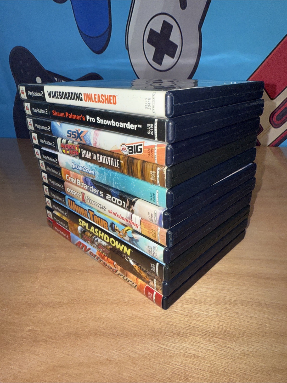 PS2 Game Bundle, 11 Games Extreme Sports Themed