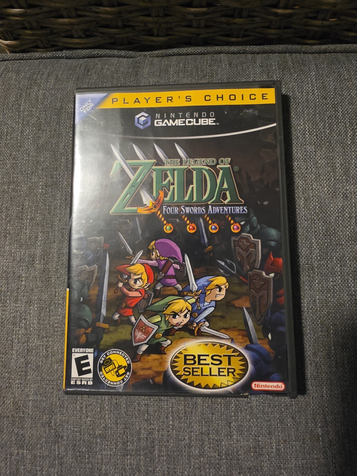 The Legend of Zelda Four Swords Adventures Player’s Choice No Manual
