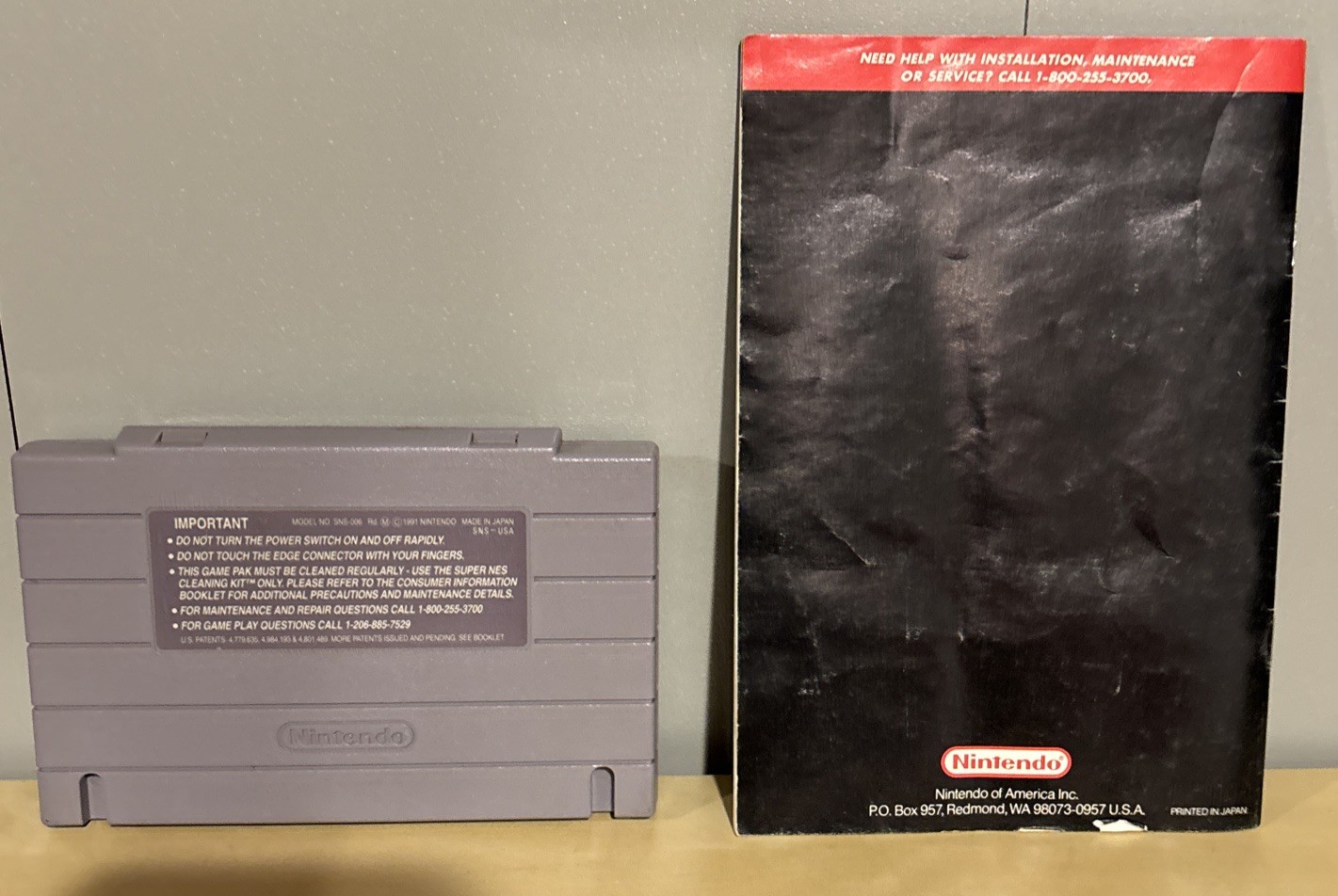 F-Zero (Nintendo SNES, 1991) Complete in Box