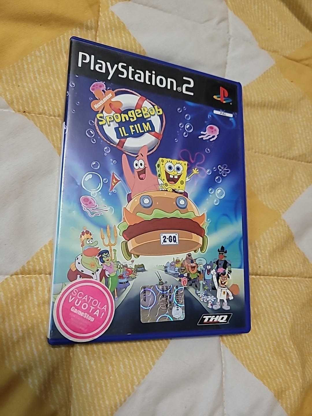 PS2 SPONGEBOB IL FILM PLAYSTATION 2 PAL ITALY