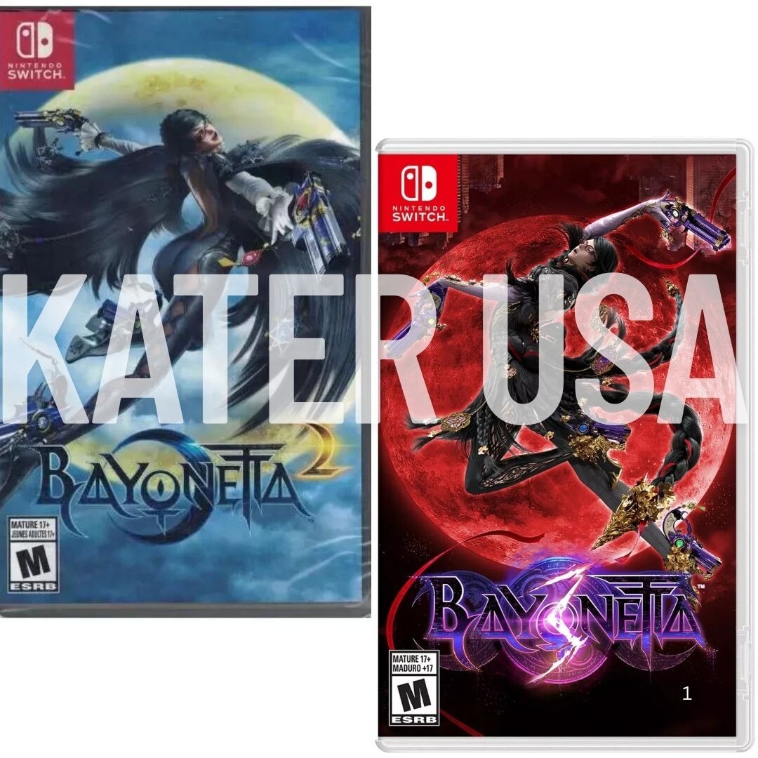 Bayonetta 2 + 3 Switch Brand New Game Bundle (Action/Adventure)