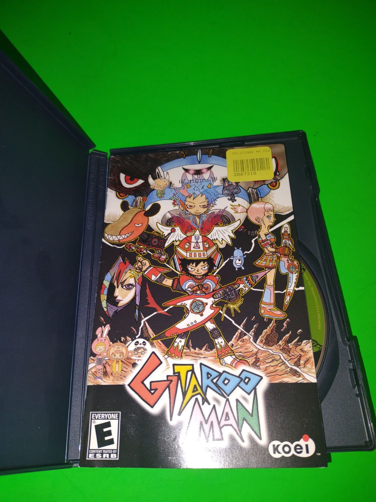 Gitaroo Man Playstation 2 PS2 Guitaroo Guitar Complete CIB W/Registration Card