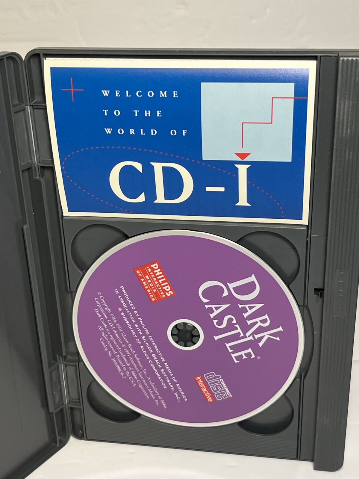 Dark Castle for Philips CD-i (Long Box Version) Tested Working CDI