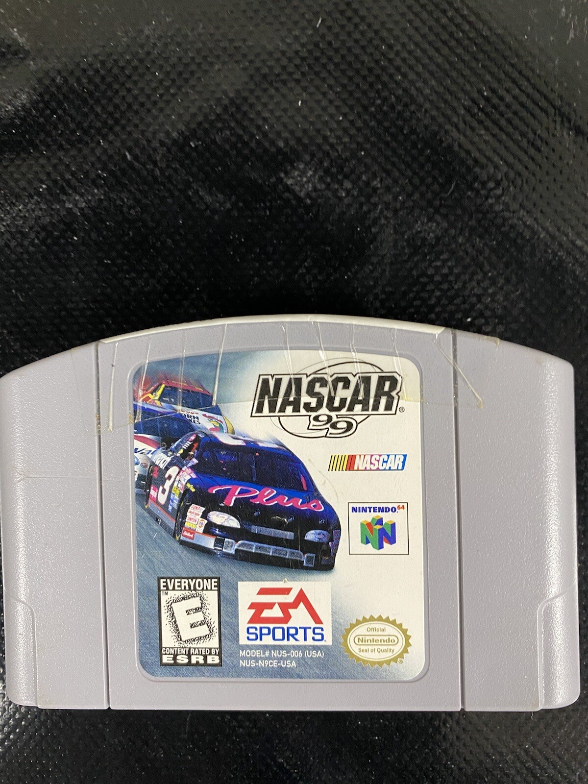 NASCAR 99 (Nintendo 64 N64) Cartridge + Manual Tested