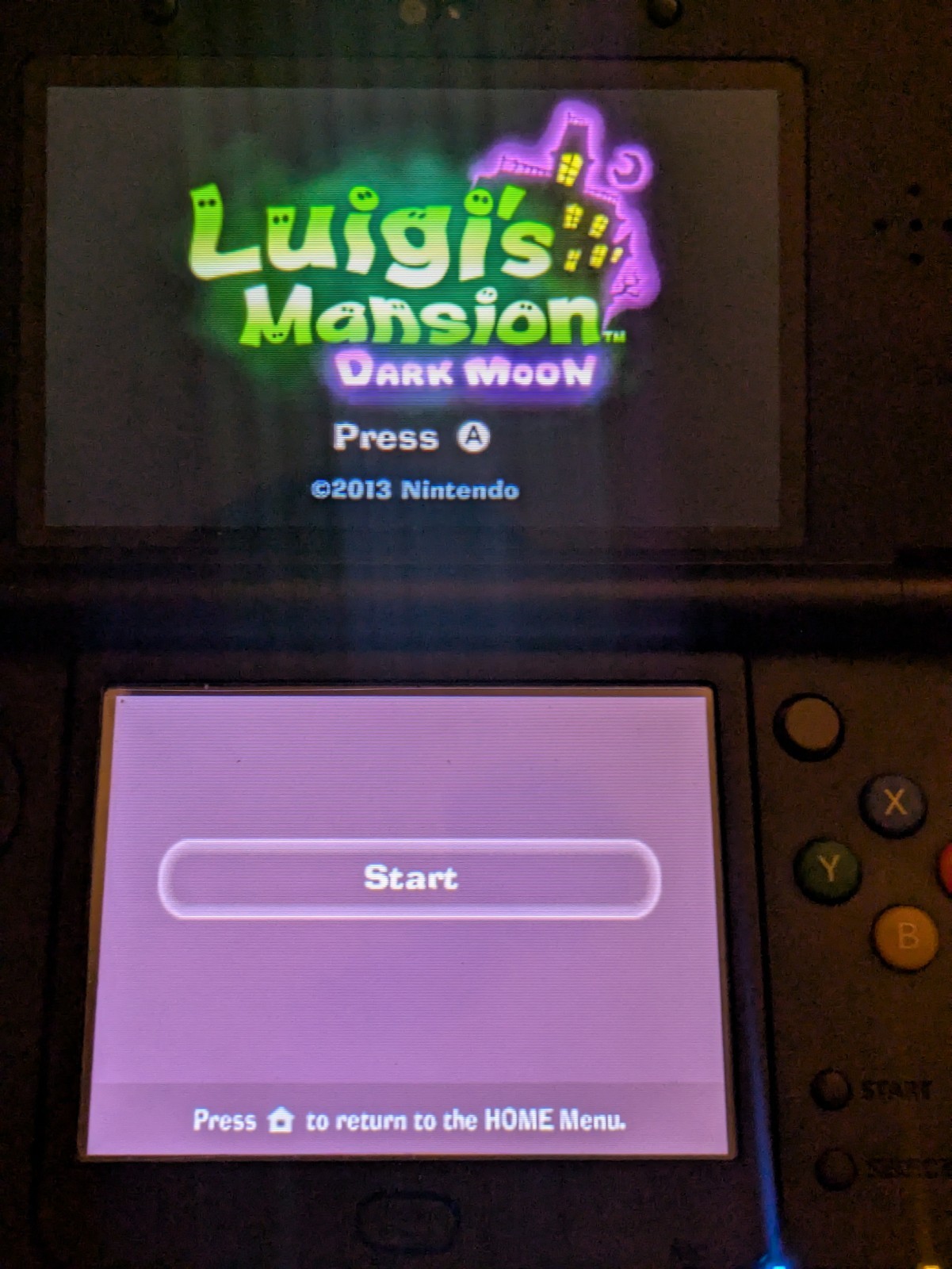 Luigi’s Mansion Dark Moon (Nintendo 3DS) Cartridge Only – Tested Working