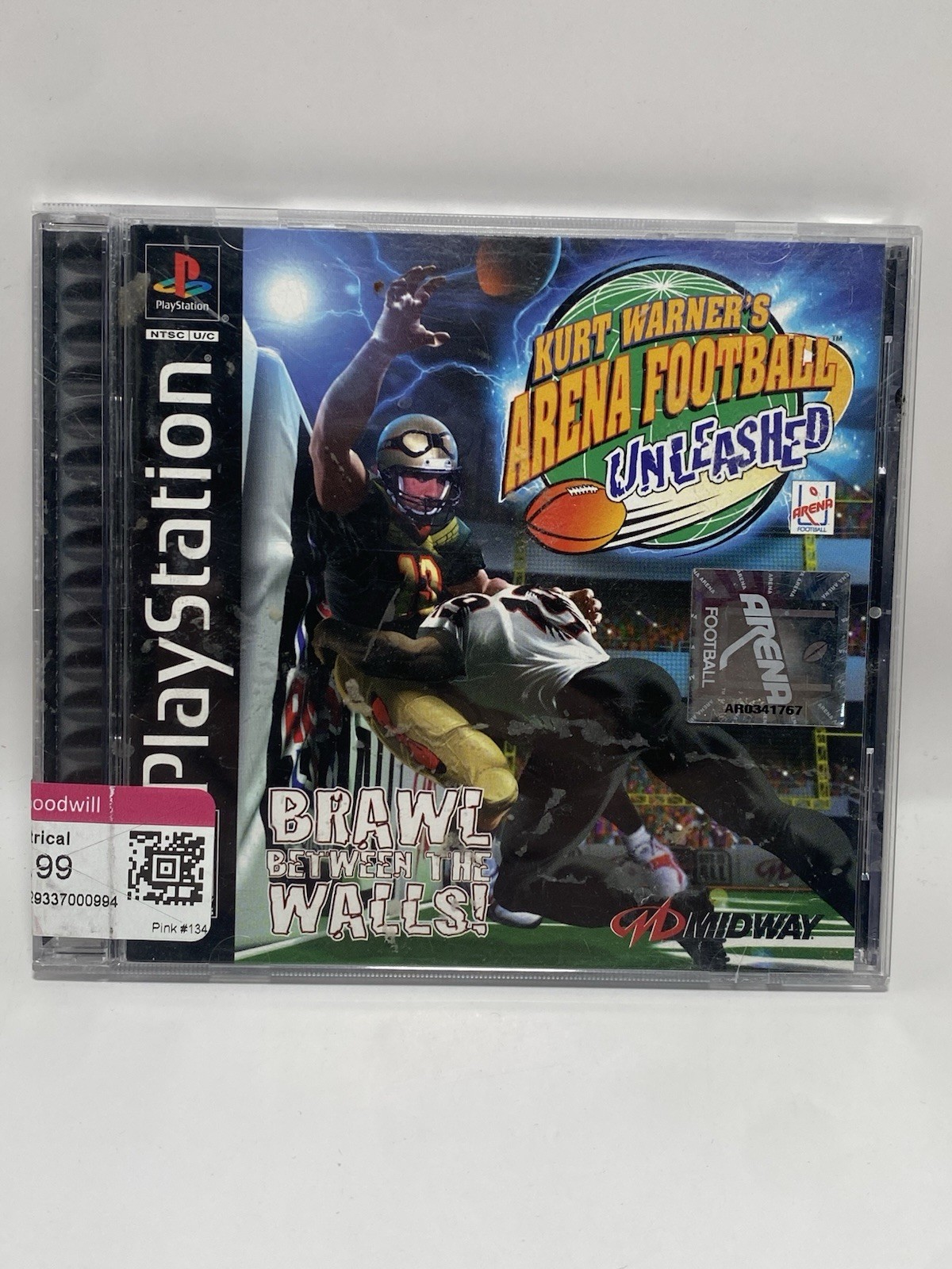 Kurt Warner’s Arena Football Unleashed: (Sony PlayStation 1, 2000) CIB