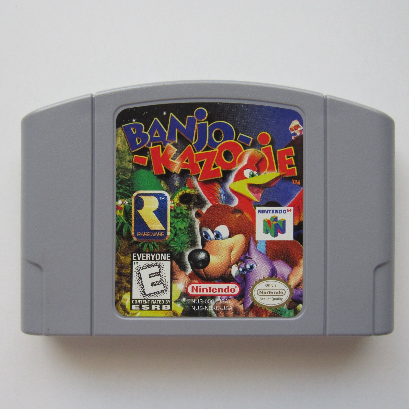 Banjo Kazooie Nintendo 64 N64 Original Authentic Game Cleaned Tested Working