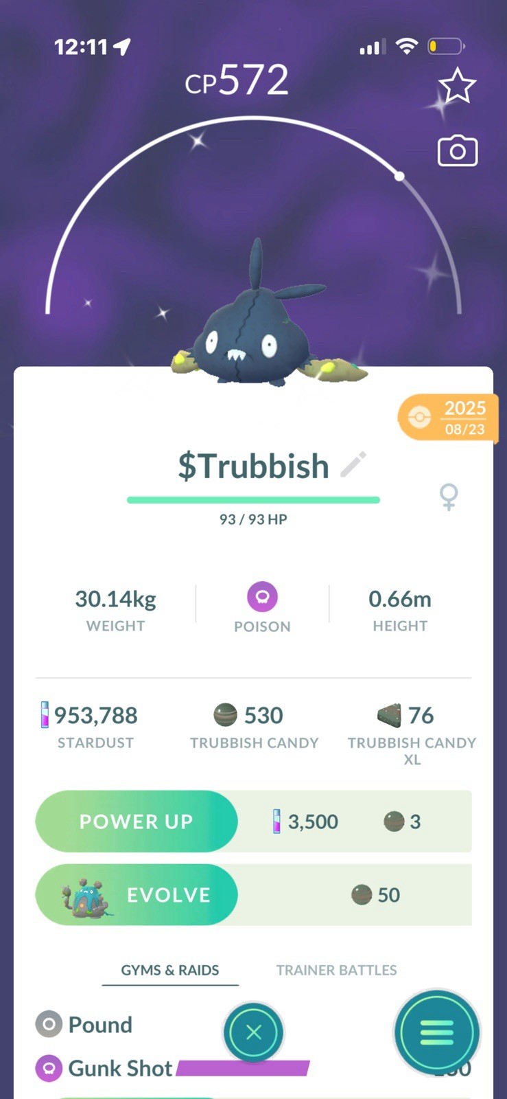 ✨Trubbish shiny TRADE✨ link trade Pokémon GO Action & Adventure Android iOS