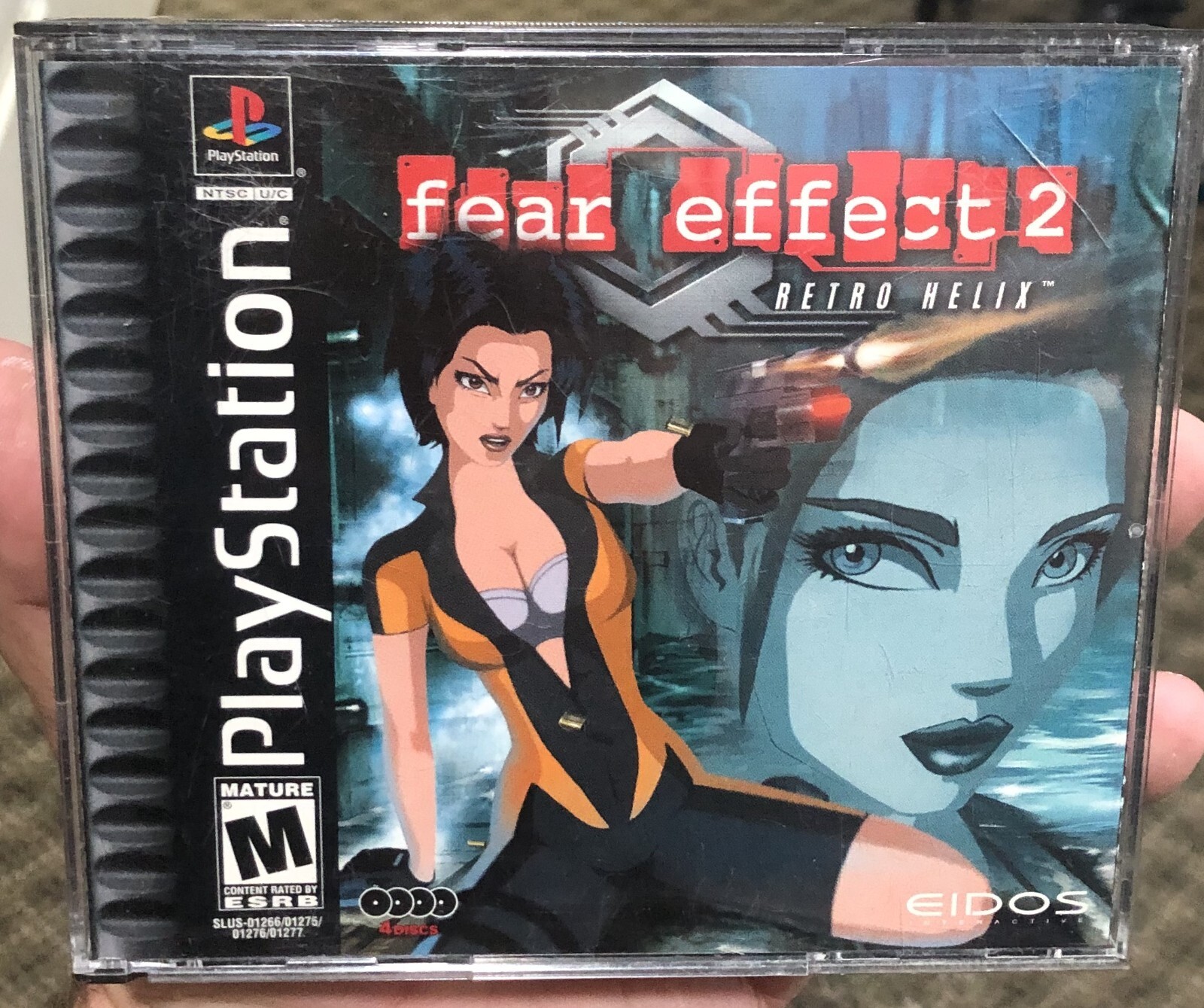 MISSING DISC 3 – Fear Effect 2: Retro Helix PlayStation 1, PS1 2001) NO Manual