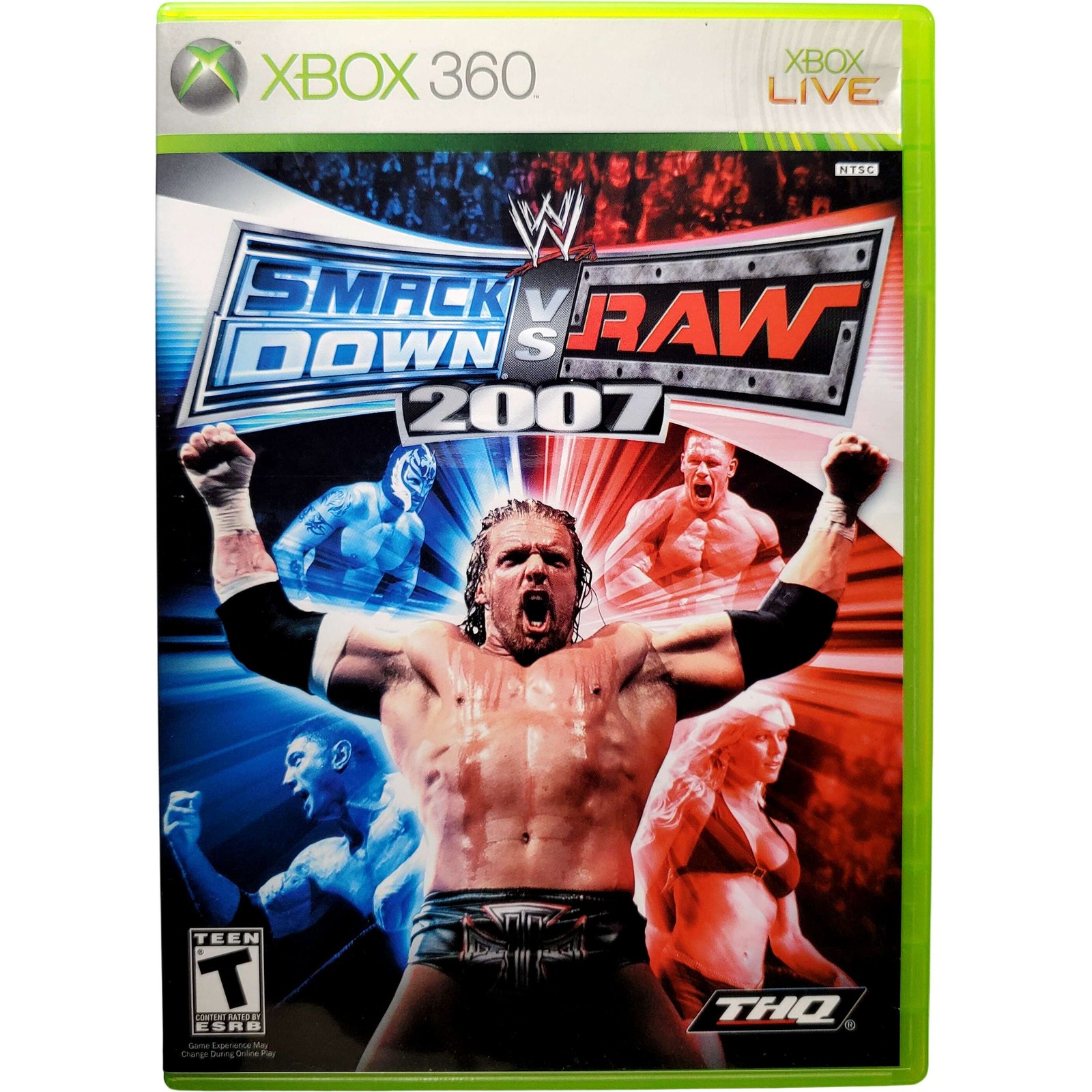 WWE Smackdown Vs. Raw 2007 – Microsoft Xbox 360 Pristine Tested Authentic